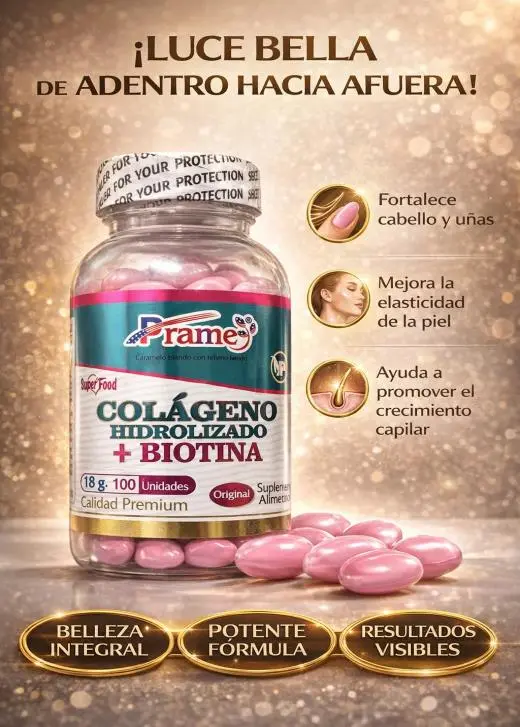 Colágeno con biotina